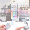 2Pack Remote Wireless LED Spotlights Rotatable Accent Lights Battery Powered Puck Picture Lights Indoor Closet Lights Wall Lamp