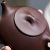 Handmade Yixing Zisha Teapot - Purple Clay Jingzhou Stone Ladle - Perfect Holiday Gift