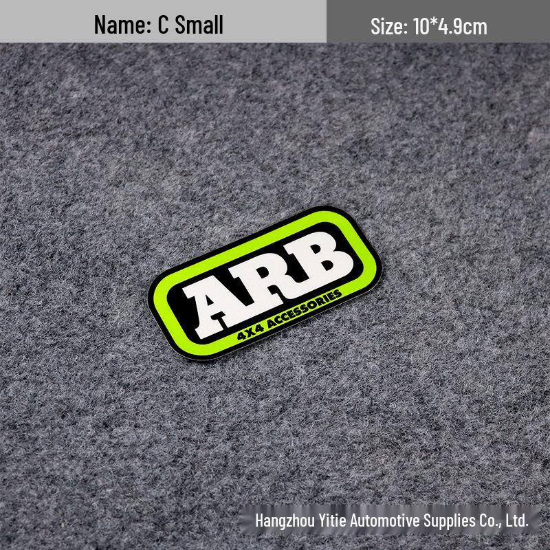 ARB Differential Lock Warning Sticker - 4x4 Off-Road Reflective, Waterproof & Sunproof Car Decal