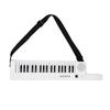 Guitar Electronic Piano with Mini Keyboard 37 Key Electronic Keyboard Piano Rechargeable Children  S Piano
