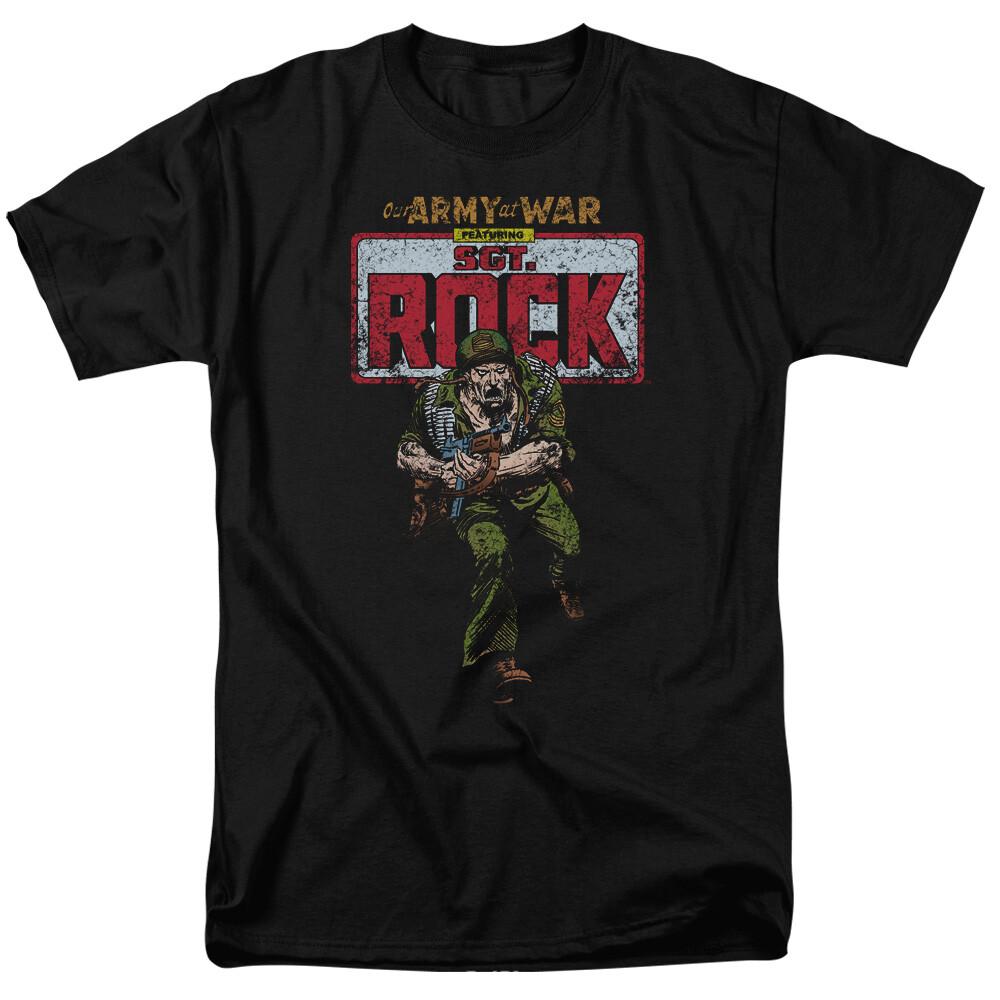 Sgt Rock Our Army at War Mens T-Shirt Officially Licensed Comic Book Tee S-5XL XL