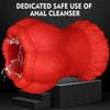 Transparent Hollow Butt Plug, Extra Large Silicone Anal Tunnel, Couples Sex Toys for Beginners to Advanced