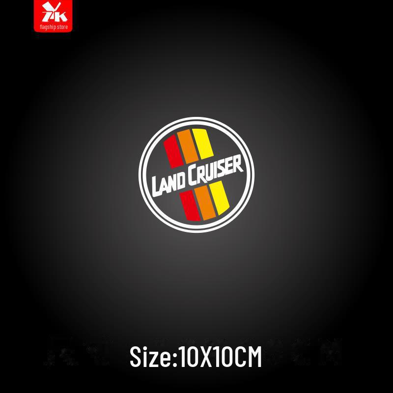 TRD Prado FJ Cruiser Off-Road Bakrutsdekal