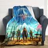 Exploring The Infinite Universe In No Mans Sky Gift Customizable Blanket Customize Your Name Comfortable Great For Sofa Couch Office Bed Picnics