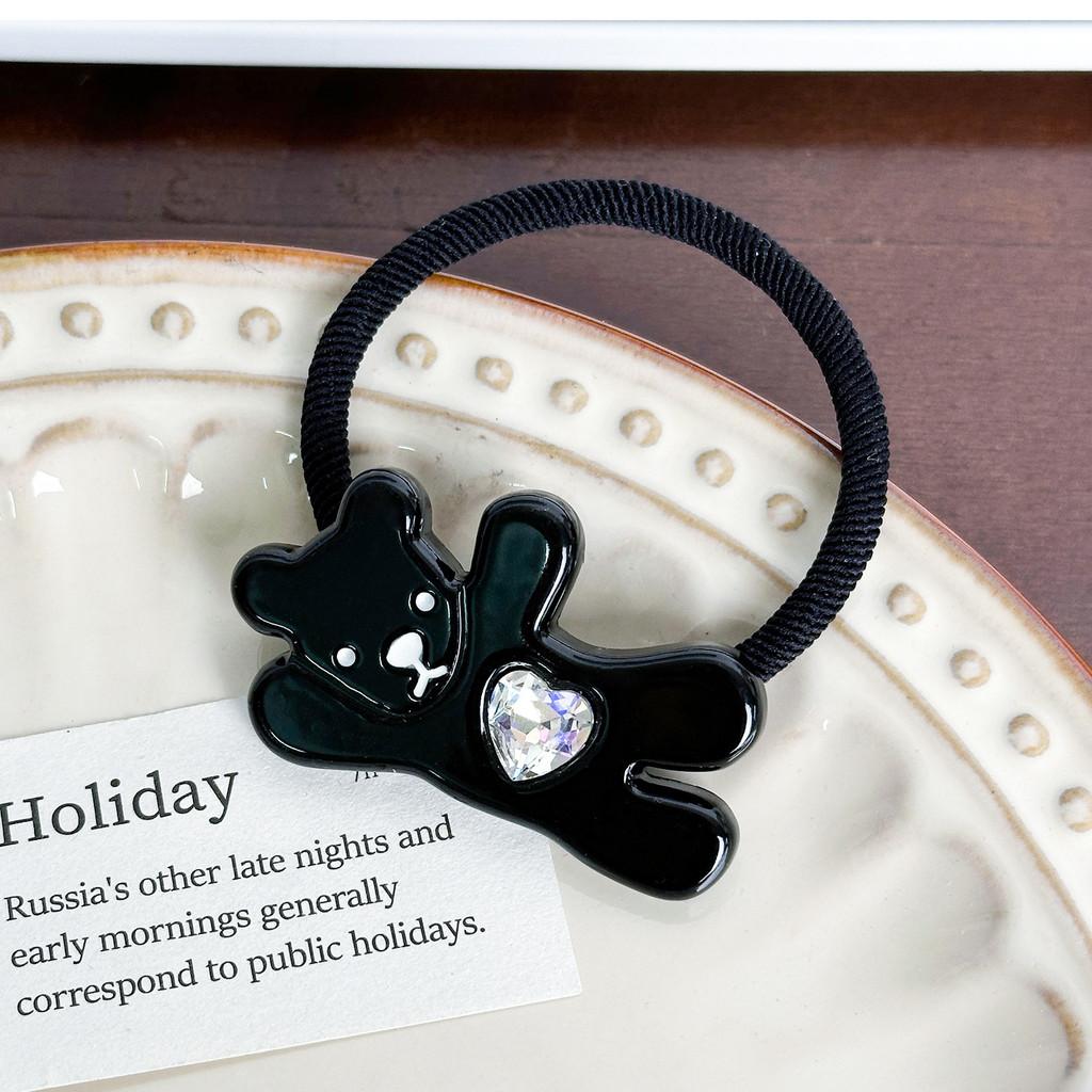 Hair Bear Fashionable Clips And Elastic Hair Ties Adorable Acetate Accessories