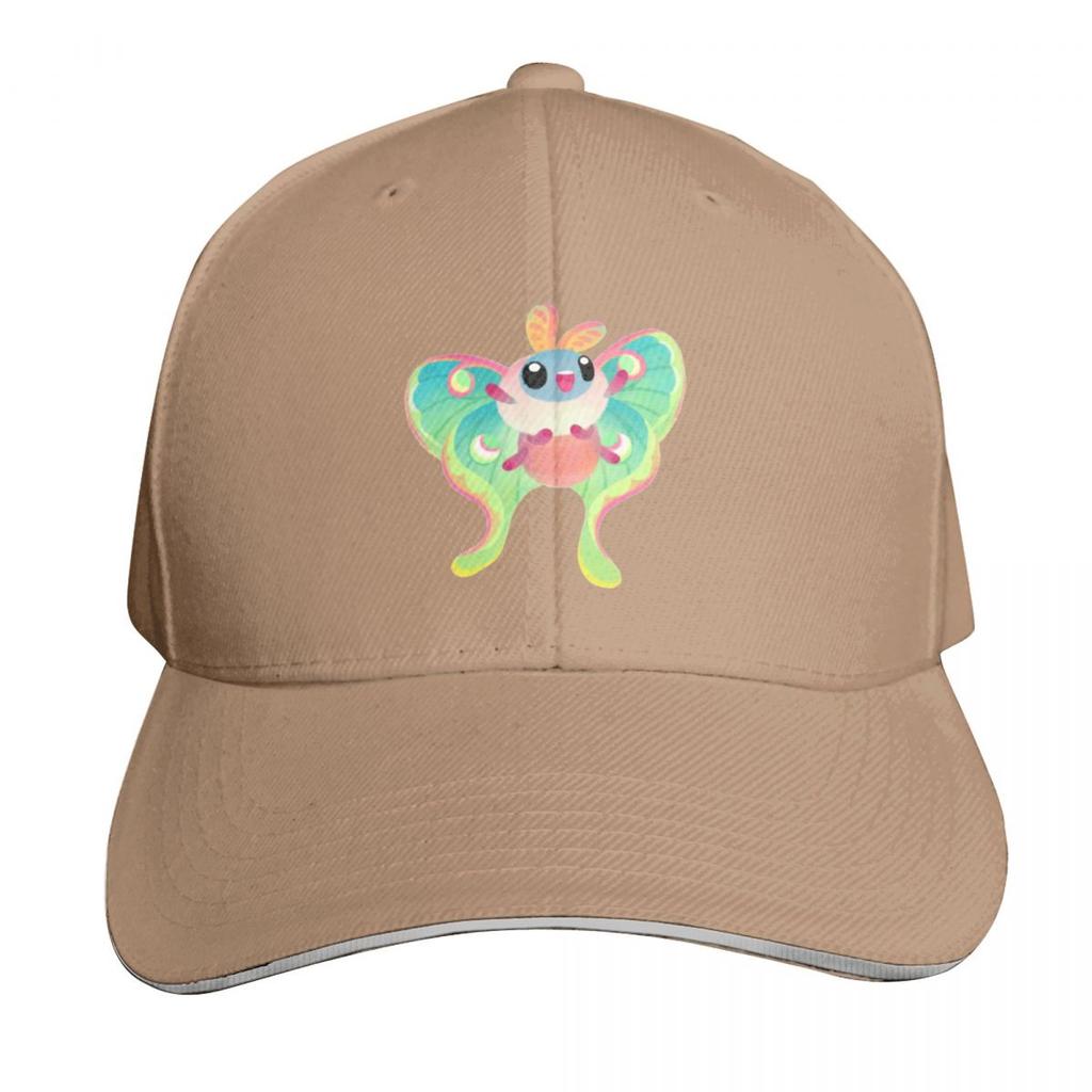 Luna Moth Baseball Cap Fishing Cap Designer Cap New In The Hat Trucker Golf Wear Unisex Womens