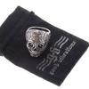 Silver 925 Mexican Skull Ring Size 23 Cross Brass Skeleton Skull Ring [goodvibrations] [778_23svr_2]