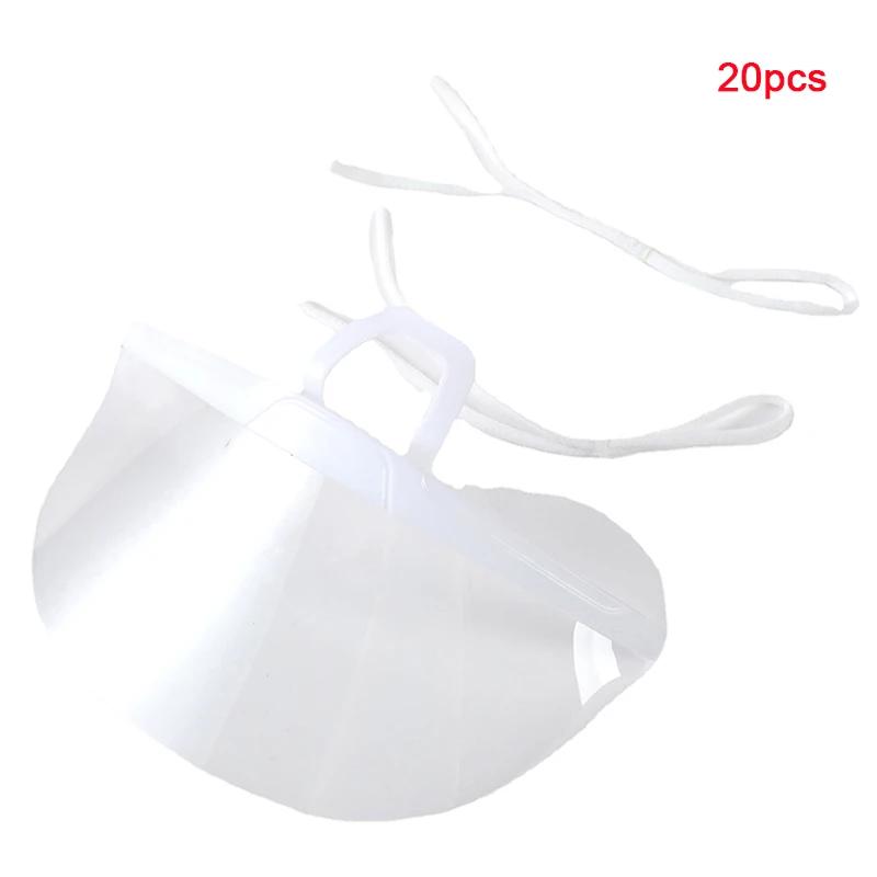 Kitchen Restaurant Transparent Masks Permanent Anti Fog Catering Food Hotel Plastic Masks Kitchen Tools