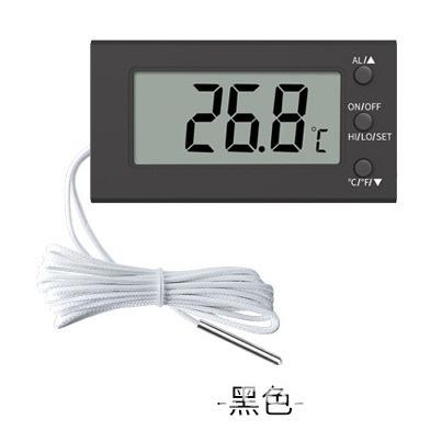 Embedded Digital Oven Thermometer with Probe High Temp -11°C-111°C Wide Range Alarm for Greenhouse/Oven/BBQ Food Cooking
