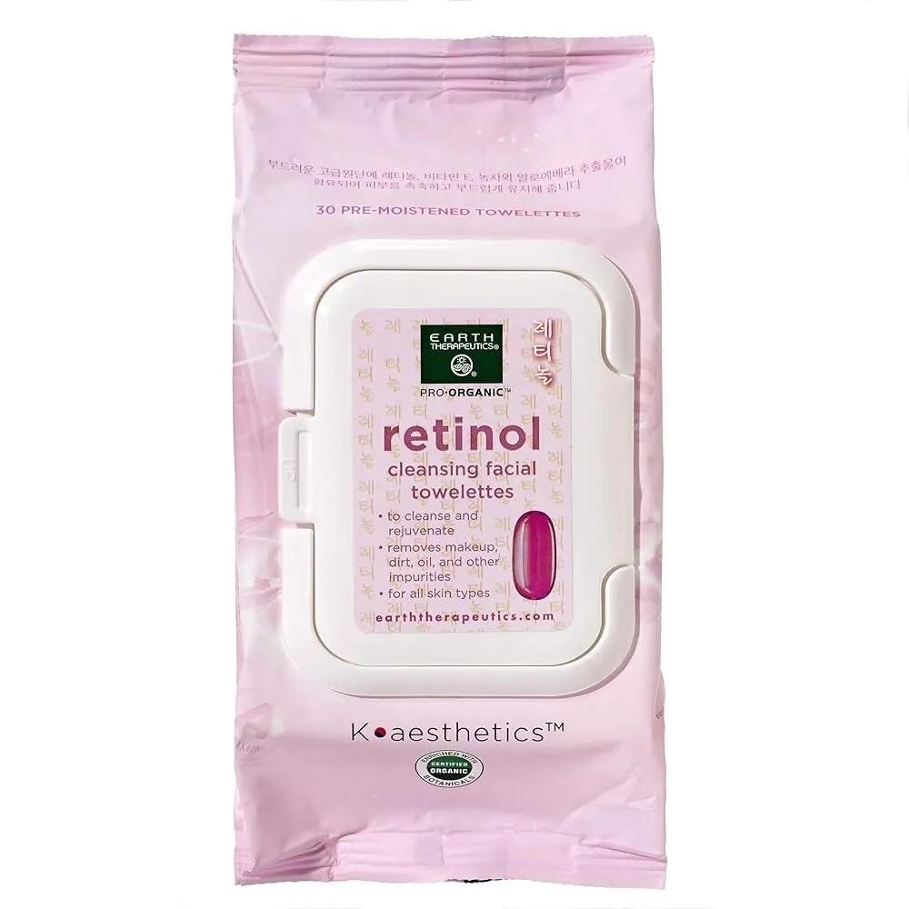 Earth Therapeutics Makeup Remover Wet Wipes