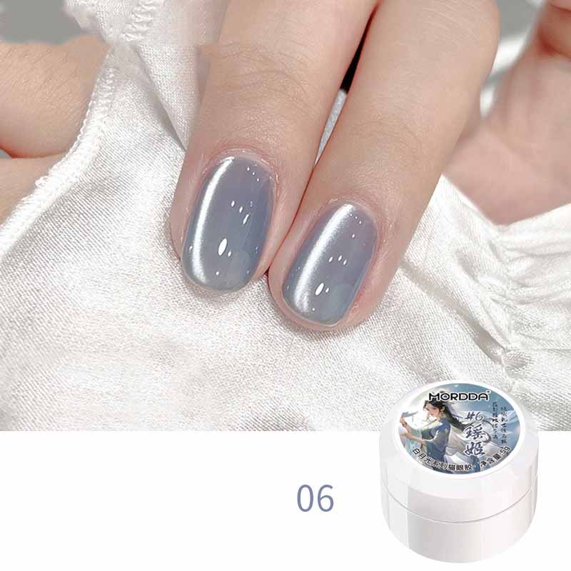 

5 мл Керамический гель-лак «Кошачий глаз» для весны-лета, инструменты для DIY нейл-арта, soak off УФ/LED гель, долговечный маникюрный набор 6#