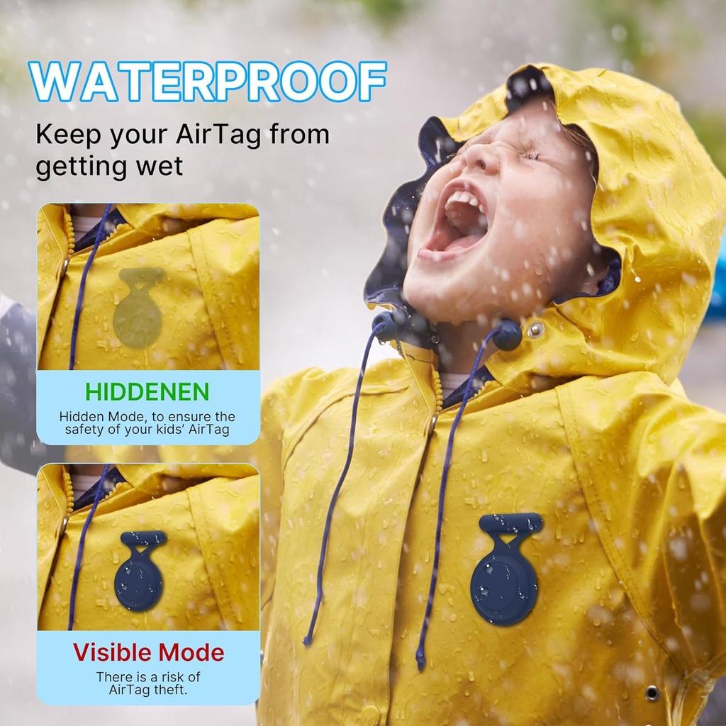 Custodia Nascosta Per AirTag | Porta Tracker Con Spilla Per Oggetti Personali - Foto 3