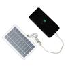 Outdoor Phone Battery Power Bank 2W Flexible Solar Panel with USB Port Camping Charging Battery for Mobilephone