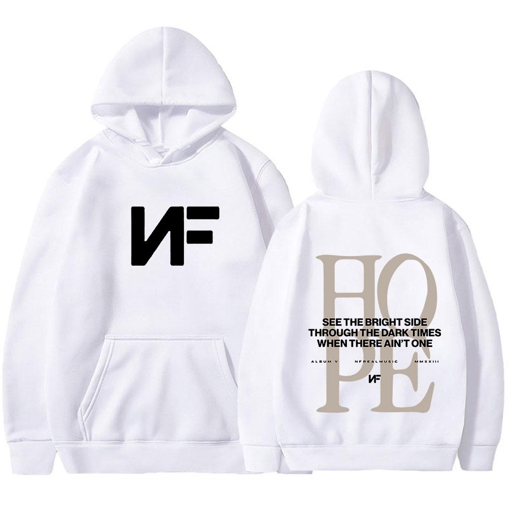 Men Women Clothes Fashion Vintage Hooded Sweatshirts Rapper Nf Hope Tour Hoodie Harajuku Long Sleeve Oversized