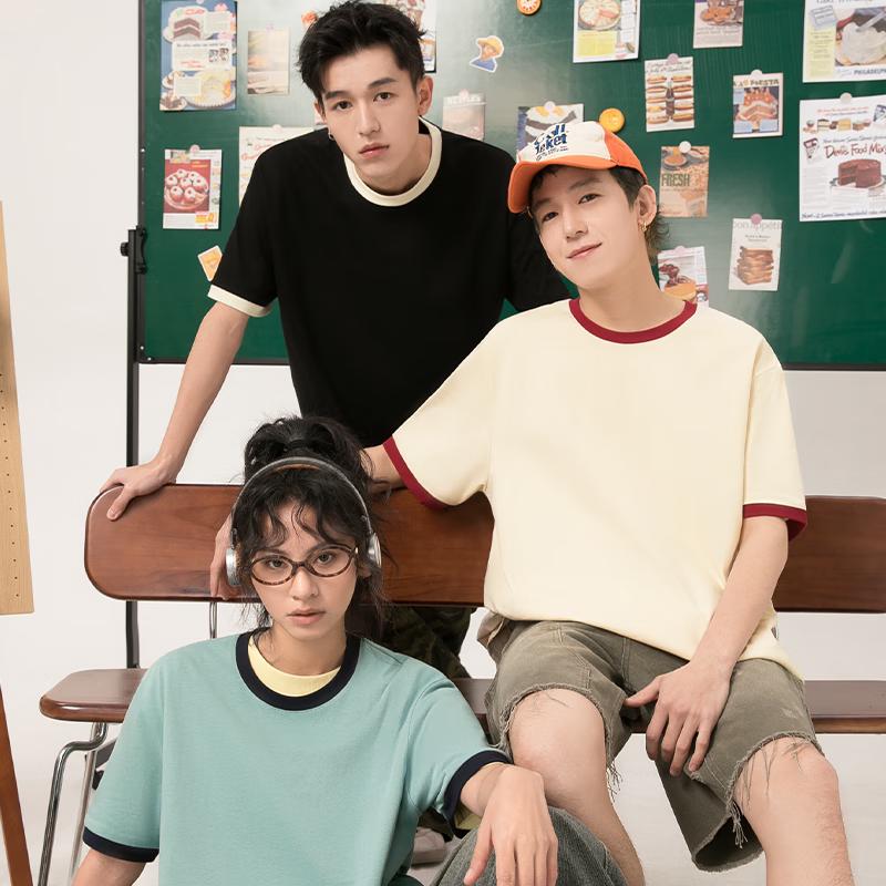 MINISO Men's 2025 Summer Trendy Cotton T-Shirt