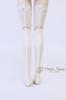 [Petite Marie] 13 DDdy Compatible, Sheer and Soft Tulle Lace Knee-High Socks, White, 60cm Doll, BJD Doll Clothes [Petite Marie] [No.0216]