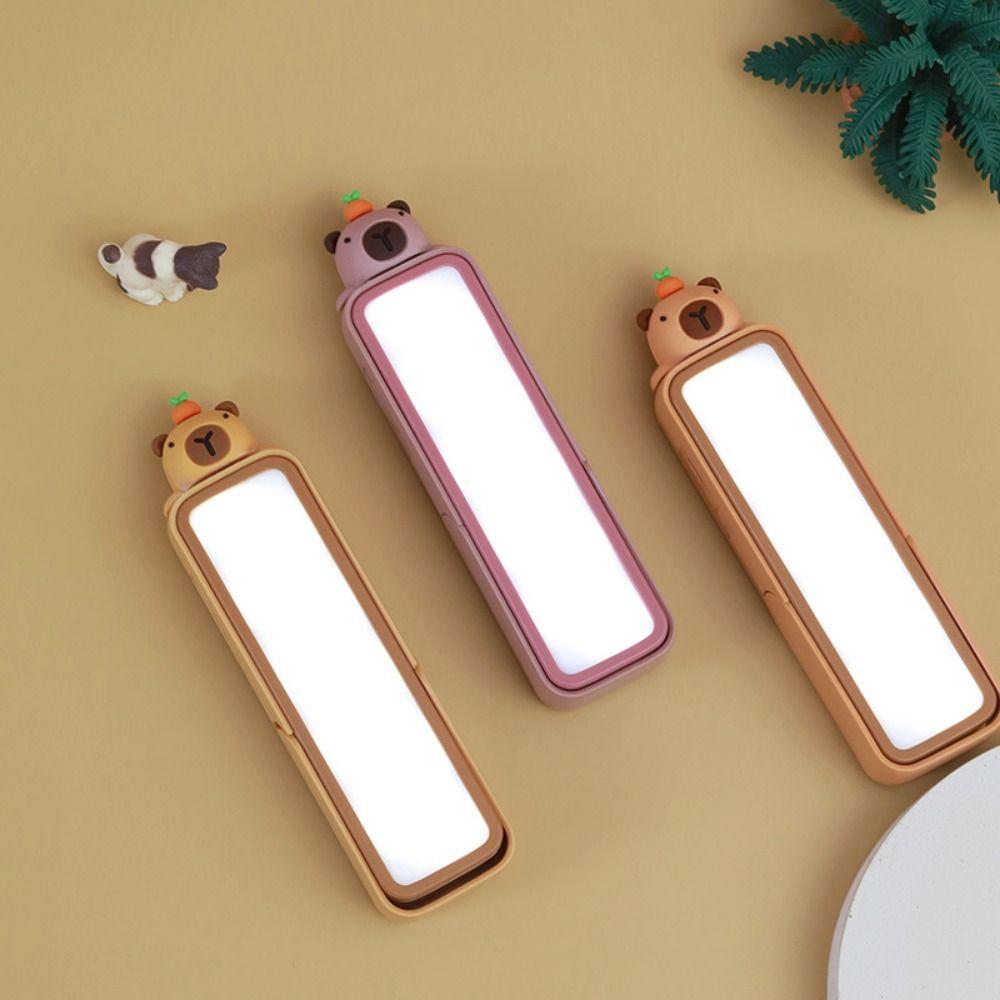 USB Rechargeable Capybara Desk Lamp Multifunctional Wall Lamp  Student Dormitory