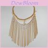 Fashion Headpiece With Water Drill Chain Tassel Fringe For Women
