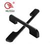 Solid Black Cabinet Door Handle Modern Minimalist Cabinet Drawer Cabinet Handle Wardrobe Closet Handle With Round Holes