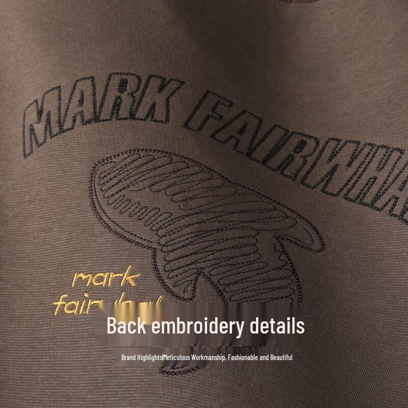Mark Fairwhale Men's Embroidered Crewneck Sweatshirt