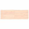 VidaXL Table Top Solid Oak Wood Untreated Matching Edge 363890