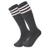 Dreistreifige Wadenstrümpfe Tanzsocken Cheerleading-Performance Fußballsocken Golfsocken Und Kniestrümpfe Mittellange Socken