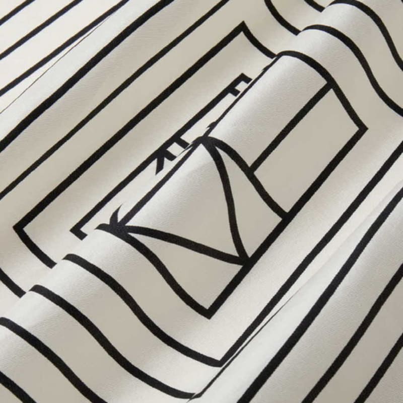 KUME KUME Classic Silk Scarf, Ivory