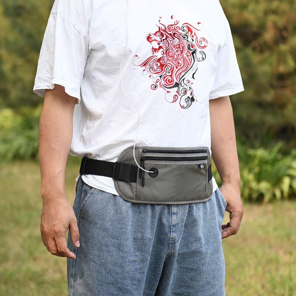 Money Pouch Chest Pack Travel Waist Pack Hidden Outdoor Sports Waist Pouch Casual Bag Hidden Waist Bag Hidden Security Wallet