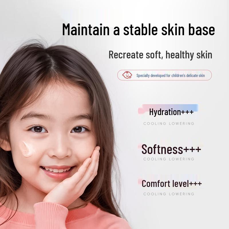 YX Hanlunmei Yu Blaue Kamille Beruhigende Essenzcreme für Babyhaut - Feuchtigkeitsspendende Kindergesichtscreme für Herbst und Winter
