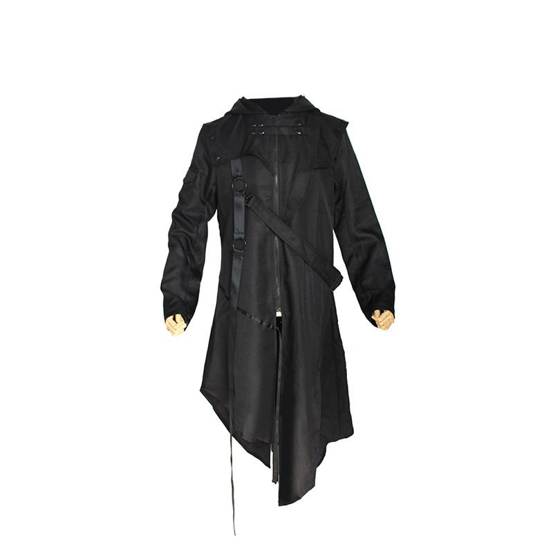 Gothic Autumn and Winter Halloween Coat Men's Costume Gothic