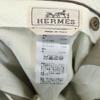 Hermes Made In Italy Long Pants 44 Beige Men's Used