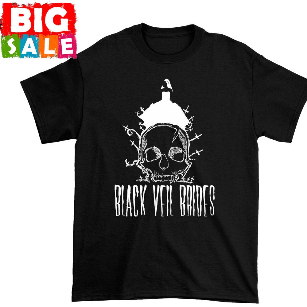 Hot new Black Veil Brides band members black all size t-shirt NI326