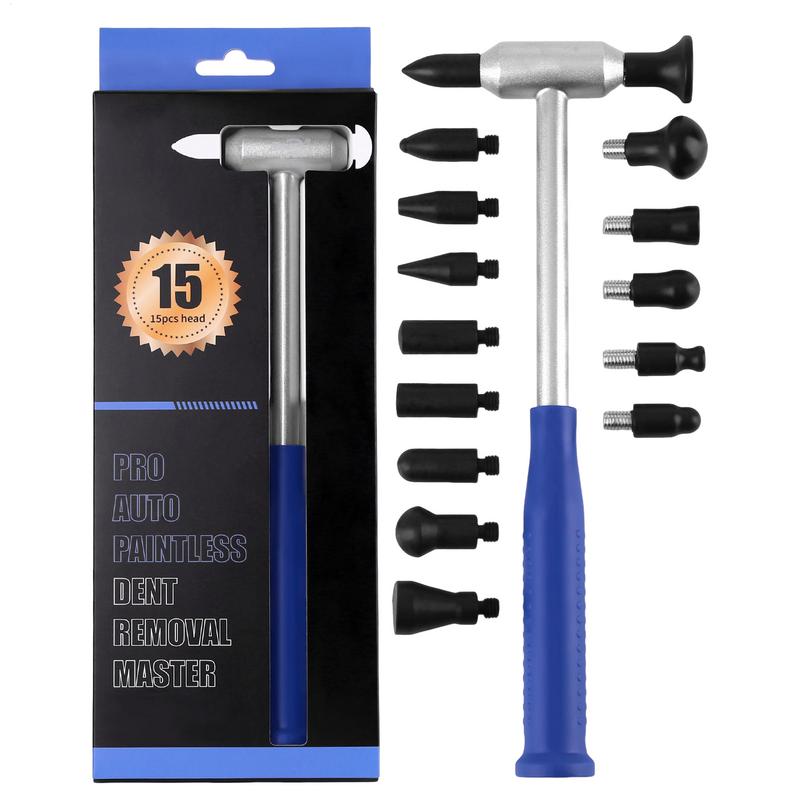 

Dent Remover Tool For Car Damave Removal Set For Vehicle Paint-Safe Multifunctional Dent Repair Tools With 15 Interchangeable CHINA