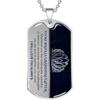 Colar para Minha Neta Incrível Dog Tag colar personalizado presente da Vovó Vovô Presente para aniversários, feriados e Natal