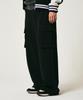 RAYFIKERS Cargo Wide Sweatpants Mq6Pu182_Black