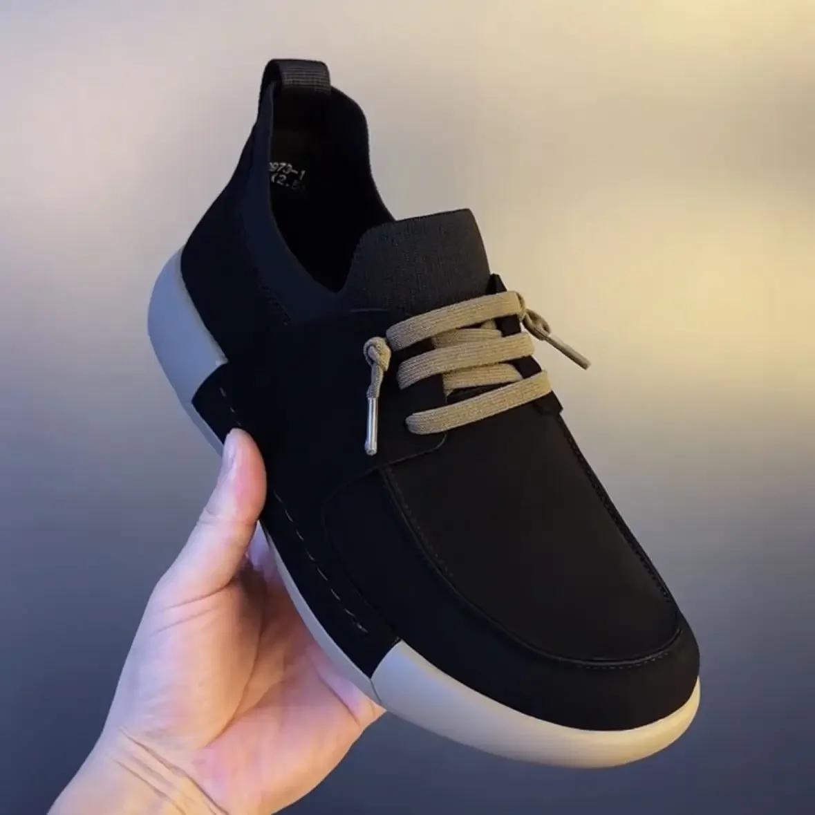 

Man Shoes Fashion Outdoor Youth Tide Male Board Class Footwear Autumn Winter CasualFlats Light Comfortable Personality Shoes2025 39