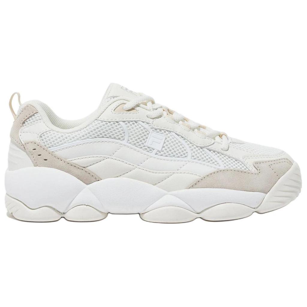 FILA Abrasion Resistant Low top Casual Shoes Unisex Beige 1RM02933H100