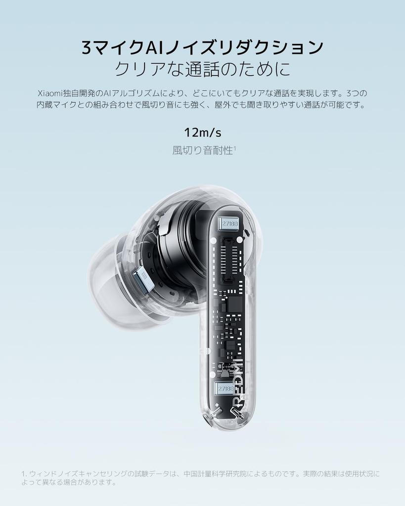 Xiaomi REDMI Buds 8 Pro True Wireless Earbuds Noise Cancelling Supports Audio Calls Connection Up to 33 Hours of Playtime Bluetooth Auto Pairing