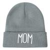 Family Matching MOM DAD Knit Beanie Elastic Turn-Up Brim Matching Hat Warm Couple Hat  Cold Weather