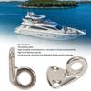 10pcs Marine Pad Eye Fender Hooks 316 Stainless Steel Marine Hanger Hook Fender Hanger Eye Plate Hanging Hook for Ship Boat Trailer
