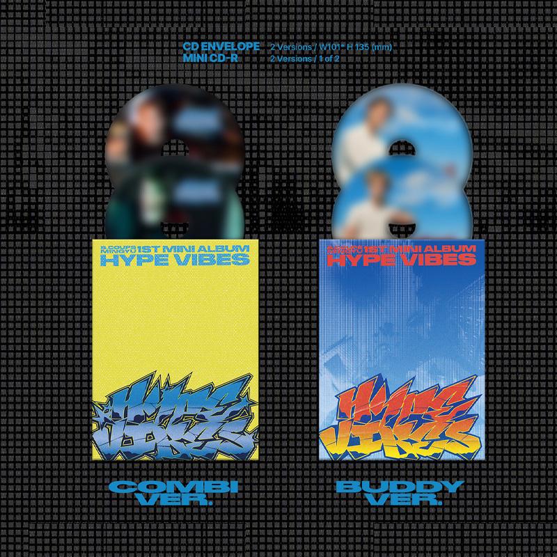 S.COUPS X MINGYU (SEVENTEEN) – 1st Mini Album [HYPE VIBES] Photobook Ver.