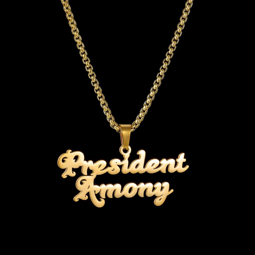 Atoztide Custom Name Necklace for Women with Airplane Stainless Steel Jewelry Heartbeat Choker Chain Personalized Birthday Gift