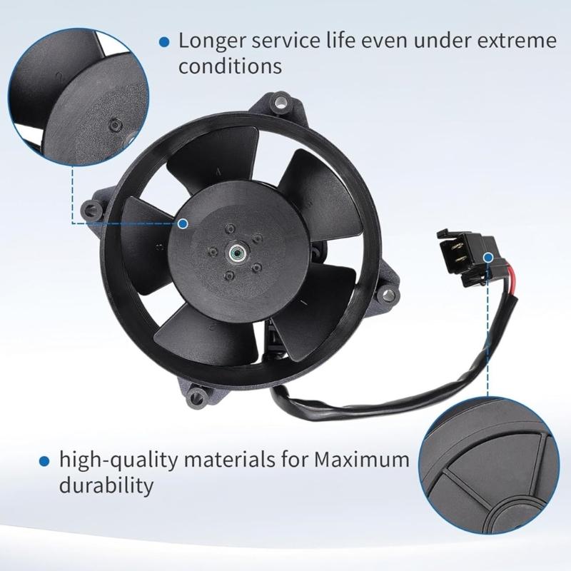 Puller Low Profile Fan 147CFM for VA32-A101-62A 30103018 Auto Repair Accessory Cooling Fan Motor Ventilator
