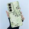 For itel City 100 Phone Case Fashion Simplicity Oil Painting Floral Soft Liquid Silicone Shell For itel City100 Back Cover Funda