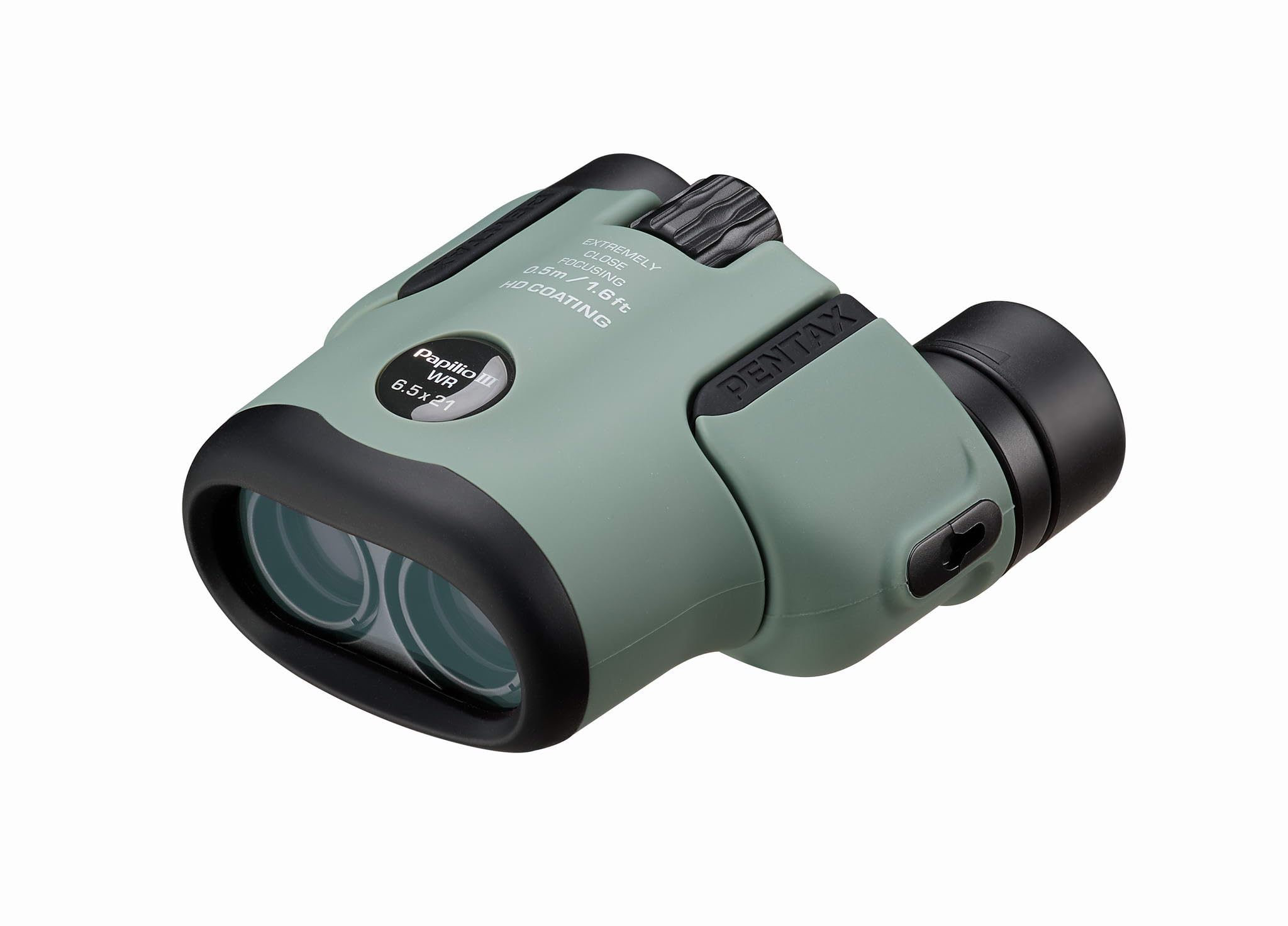 

Pentax Papilio III 6.5x21 WR Binoculars Model 62011 Olive 1-Year