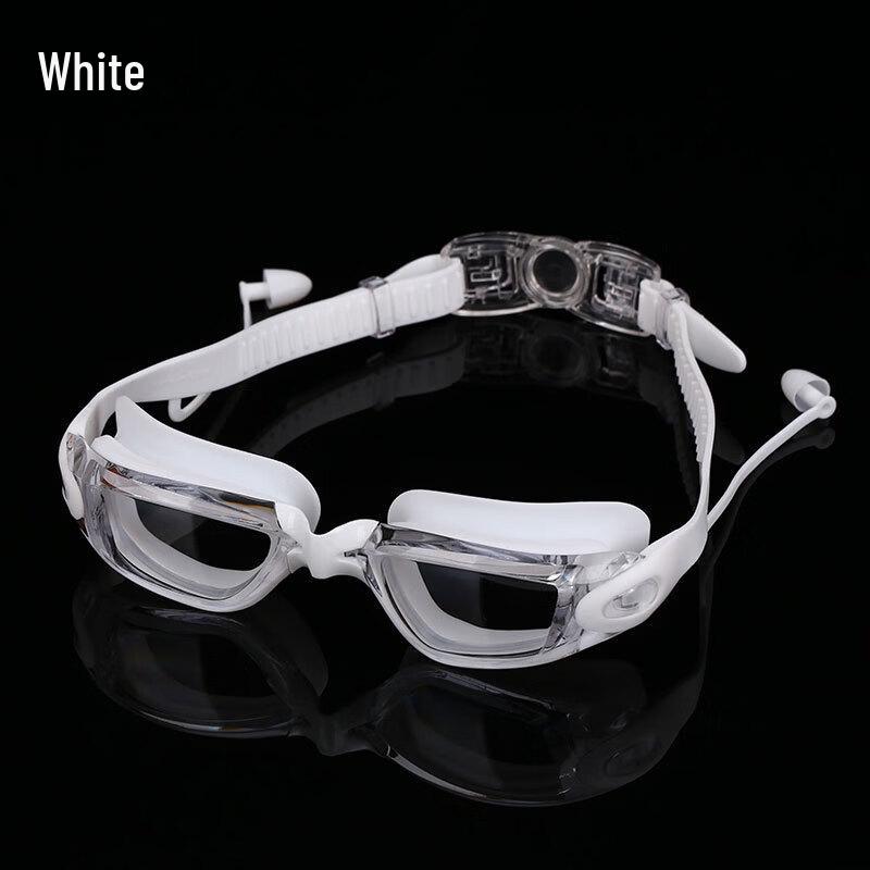 MDNG Anti-Fog Silicone Swim Goggles with Case