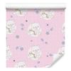 Sleeping Teddy Bears and Colorful Flowers Wallpaper for Living Room and Bedroom 50x1000
