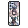 Ruan Mei Honkai Star Rail Case for Samsung Galaxy S23 S21 S20 FE S24 S22 Ultra S10 S10e S9 Plus Soft Black TPU Phone Cover