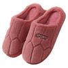Autumn Indoor Home Couple Wool Slippers Warm Shoes Confinement Non-slip Velvet Men's Cotton Slippers Women