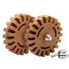 4-Inch Pneumatic Glue and Rubber Removal Wheel for Car Tire Polishing